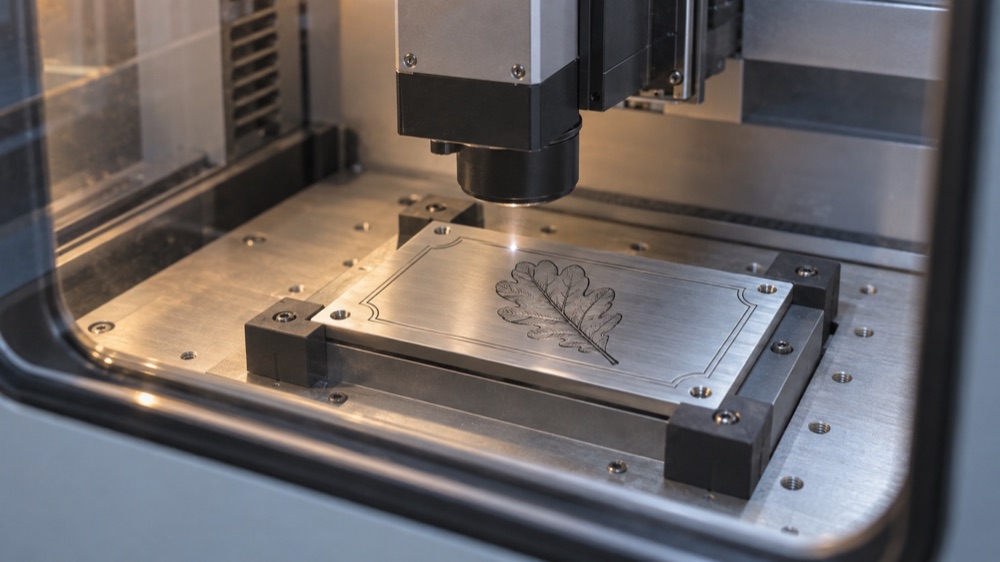 Illustrative Laser engraving process
